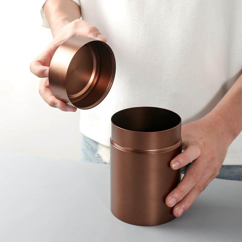 铝合金茶叶罐家用大号金属罐不锈钢防潮茶罐高档茶叶密封罐大铁罐,餐饮具,茶叶罐,淘宝优惠券,粉丝福利购,淘宝优惠卷