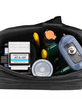 FTTH光纤冷接工具包套装皮线开剥器光纤切割刀红光笔光功率计