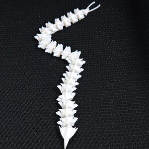 3d打印玩具深海迷航巨兽冰虫利维坦关节可动食海者模型玛雅海怪
