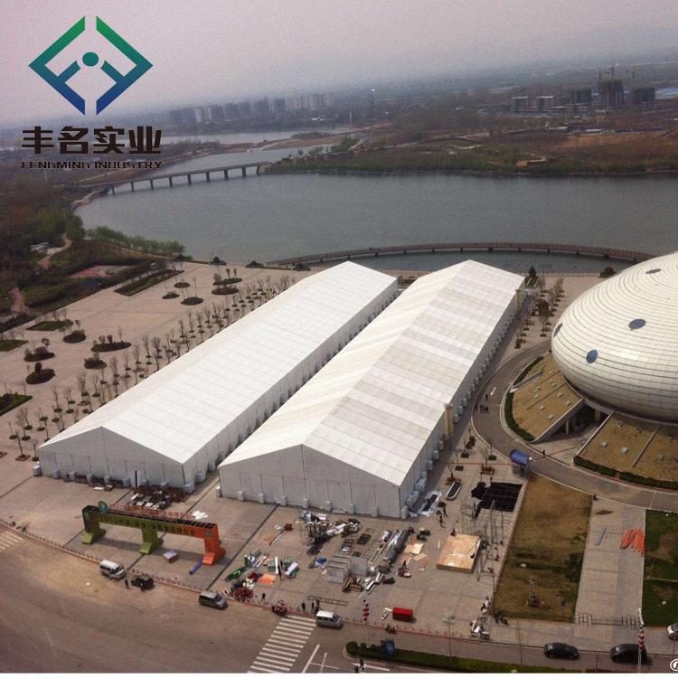 大型户外家具展博览会遮阳帐篷工厂出售出口铝合金仓库帐篷