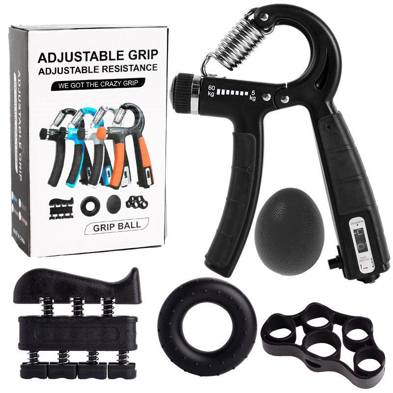 Grip Strength Trainer 5 Pack Forearm Strengthener Exerciser - 实物图