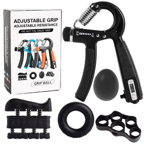 Grip Strength Trainer 5 Pack Forearm Strengthener Exerciser