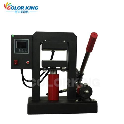 手动液压双面发压榨机CK170热41000psi压力带液压表树脂小型家萃