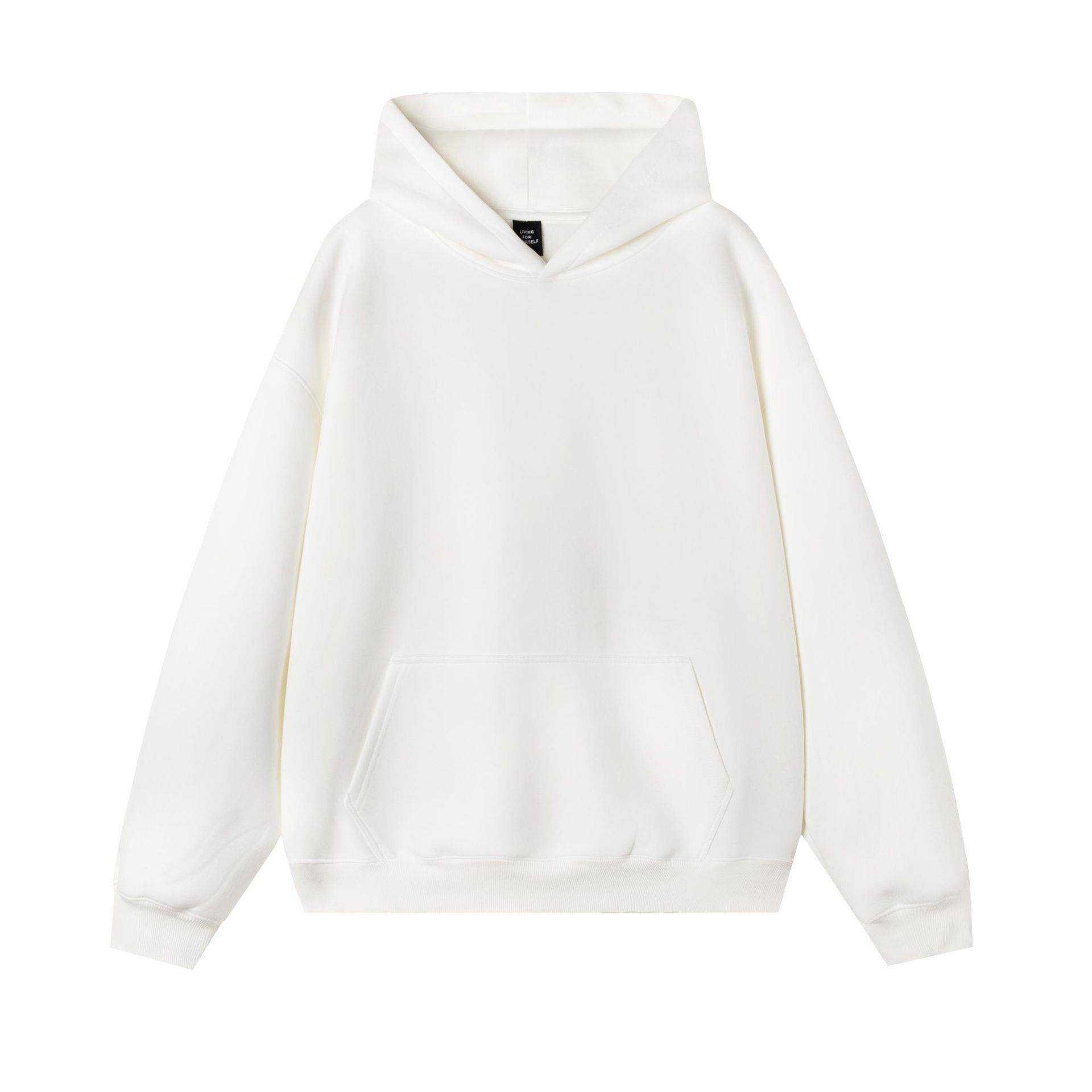 ' Dark Navy' Fleece Hoodie Warm Hoodie Comfortable