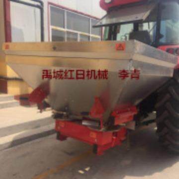 1000L升颗粒肥撒肥机不锈钢撒肥机红日供应农田撒肥