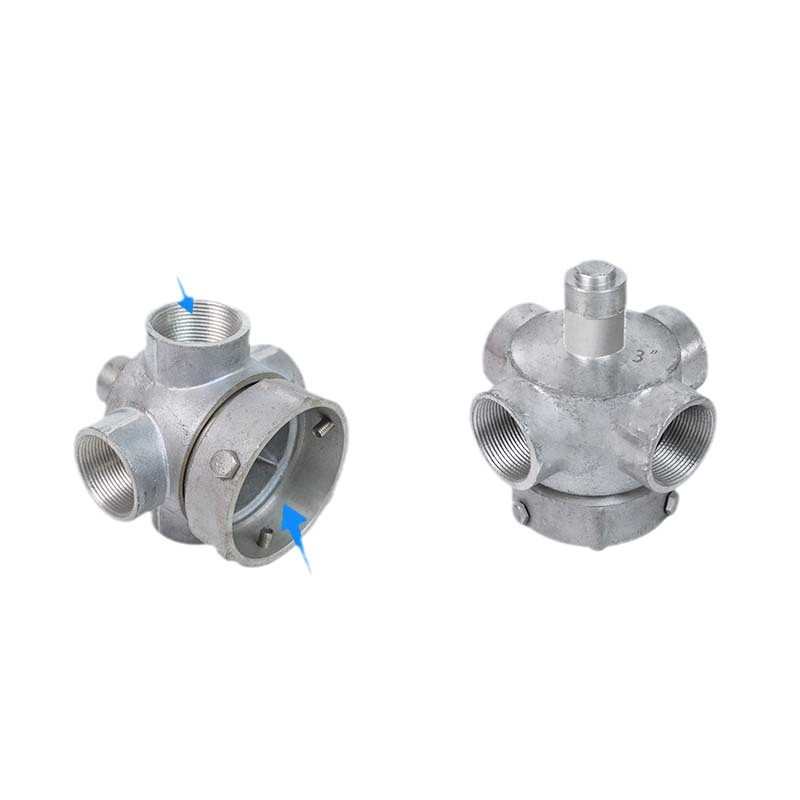 冷却塔铝合金转头布水器洒水器分水器5/6/10寸布水头布水头布水盘