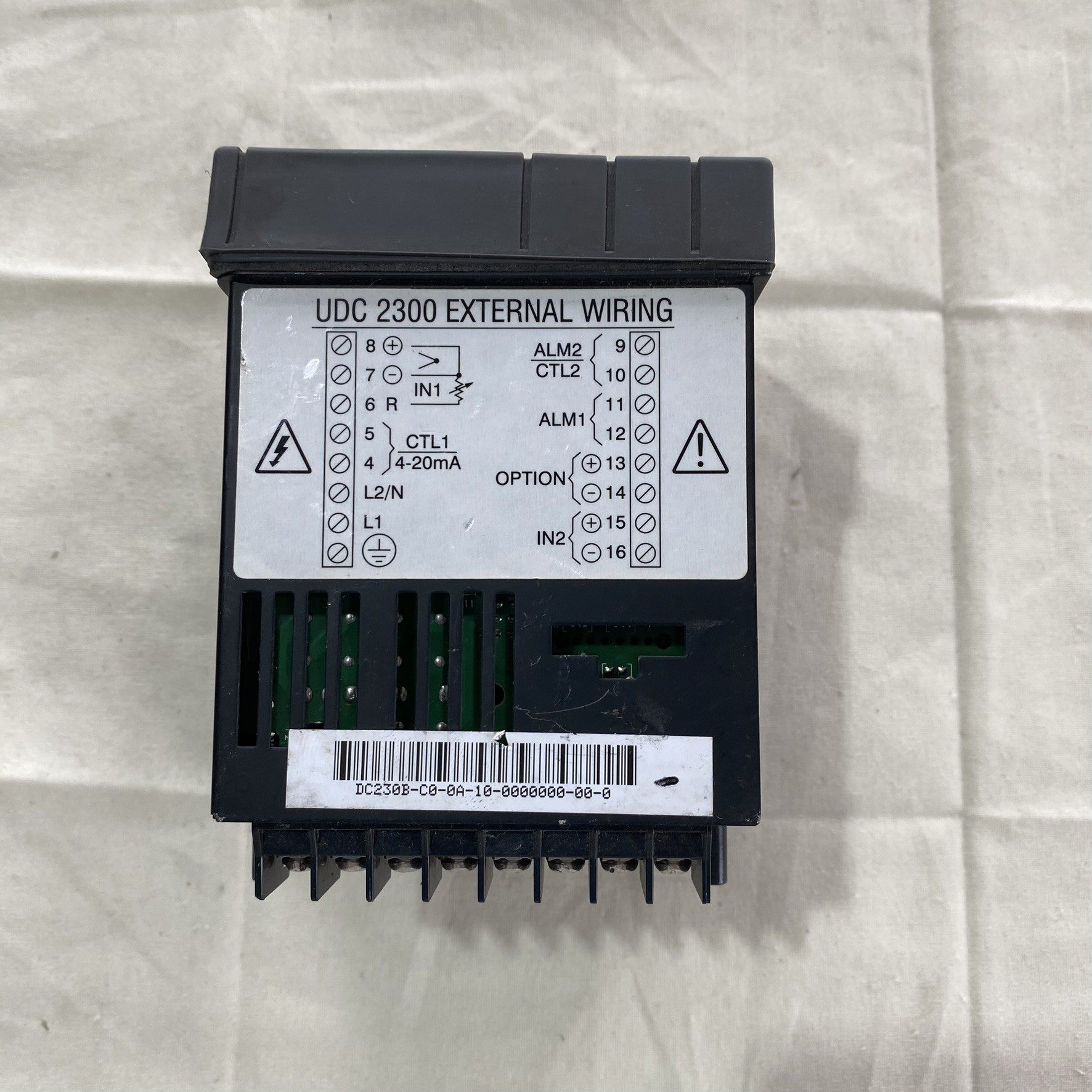 霍尼韦尔UDC2300 MINI-PRO温控器，原装拆机，功