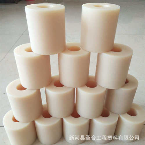黑色 加工管套尼龙大口mc空心pa6管径尼龙含油 尼龙尼龙棒管