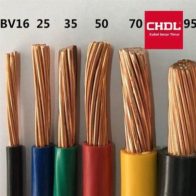 东大铜芯电线bv电缆线bvr10/16/25/35/50/70平方阻燃家装进户国标