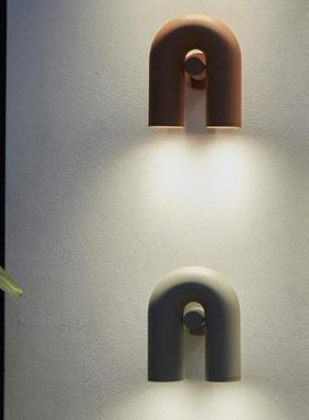 中山灯具酒店过47厅道室楼客梯灯餐吊灯厅灯卧可旋转U型水管壁灯