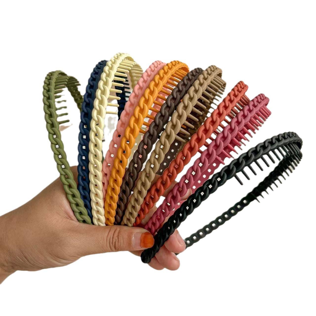 带齿防滑压发发箍女款新款洗脸化妆专用头箍发卡发捆头饰百搭发箍