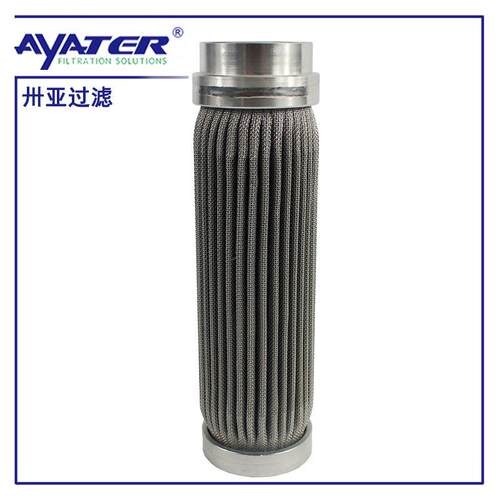 厂家大通量16L不锈钢熔体滤芯油过滤芯烧结滤网规格齐全