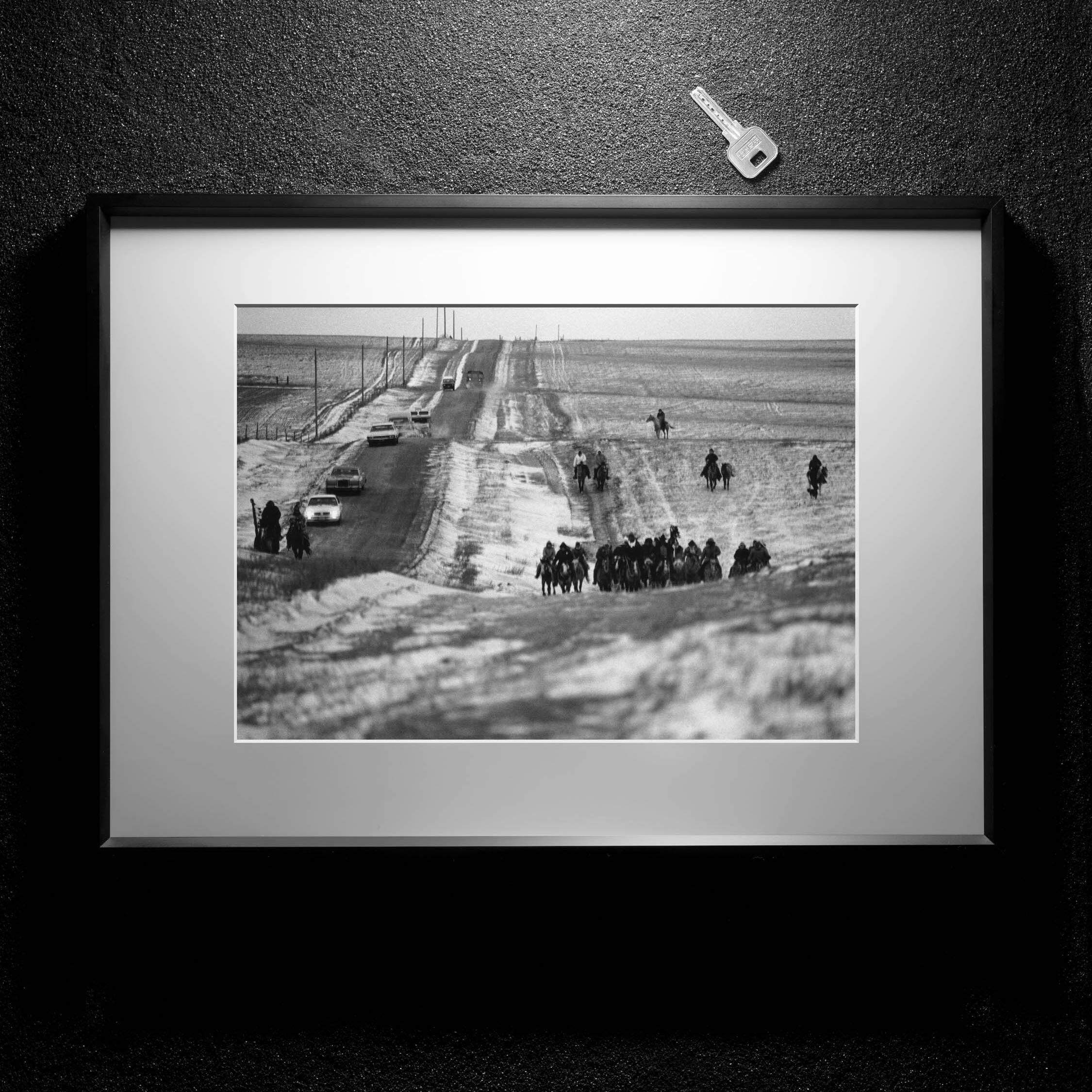 摄影装饰画 玛格南Guy Le Querrec的名作 黑白艺术卧室客厅挂画