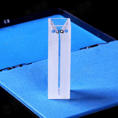 350ul石英微量比色皿/狭缝1mm/白壁粉融工艺/jgs材质/厂家直销