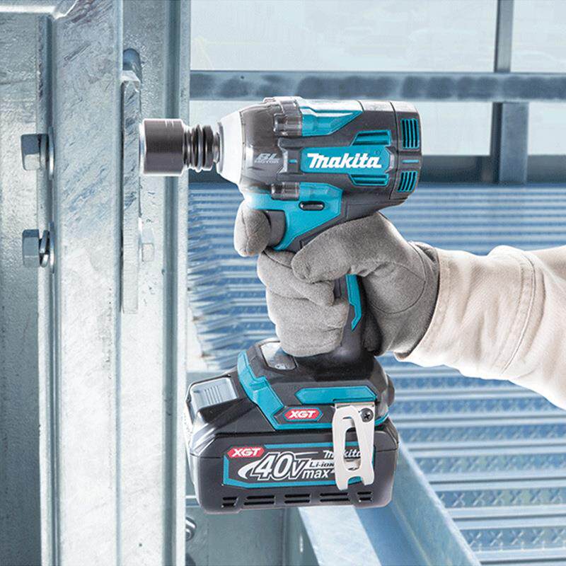 Makita牧田充电式冲击扳手TW004GD201锂电无刷电机630Nm扭矩1/2头