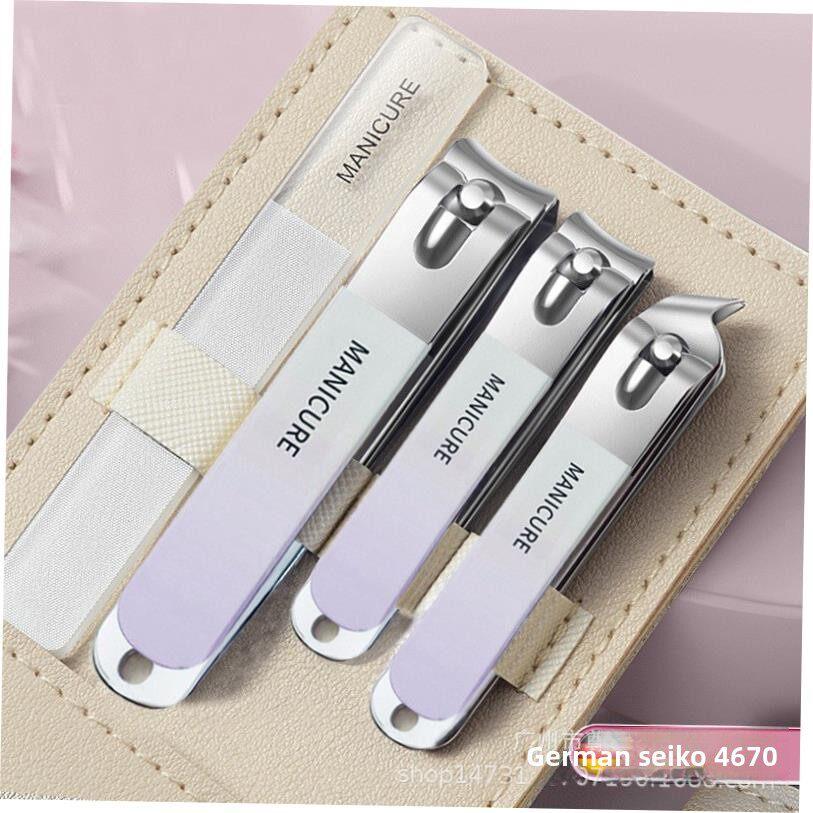 manicure set nail cutter Cuticle Nipper manicure指甲刀套装 - 实物图