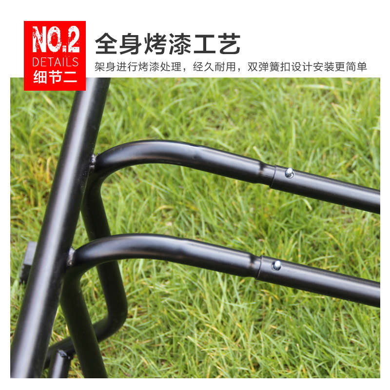 3合1自行车L型插入式停车架山地车维修支撑架公路立式展示架配件