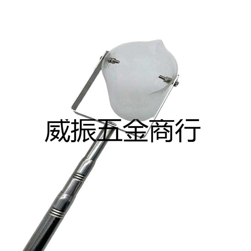 伸缩杆采样器不锈钢污水河道井口管道塑料取样桶采水器水质取样器