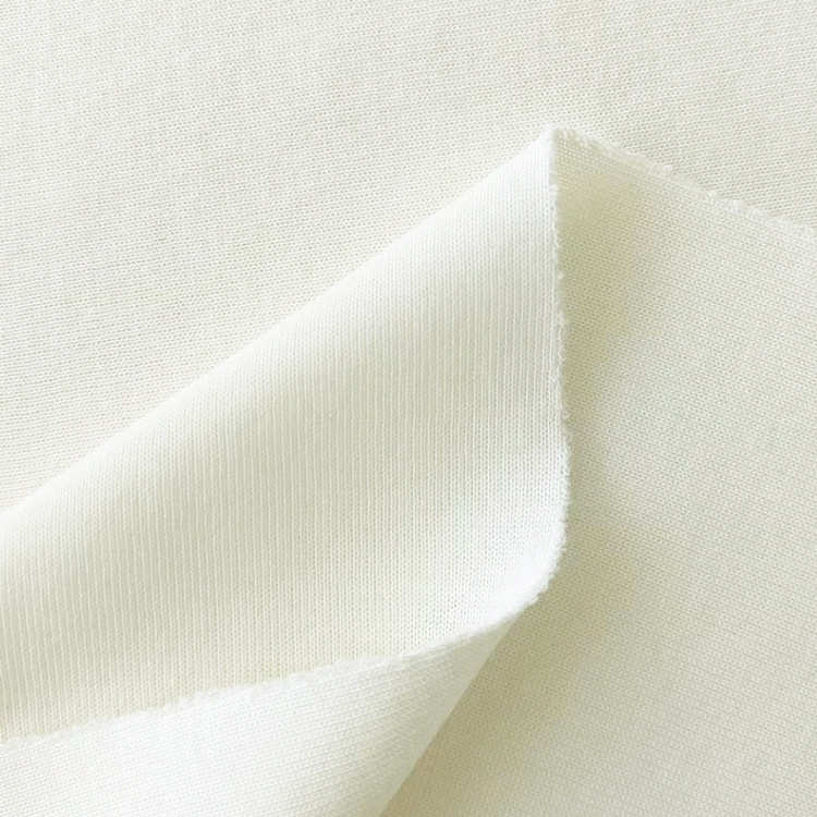 棉雅锦混纺恤布料面料双面230g支40休闲春秋t锦纶双面汗纱布棉