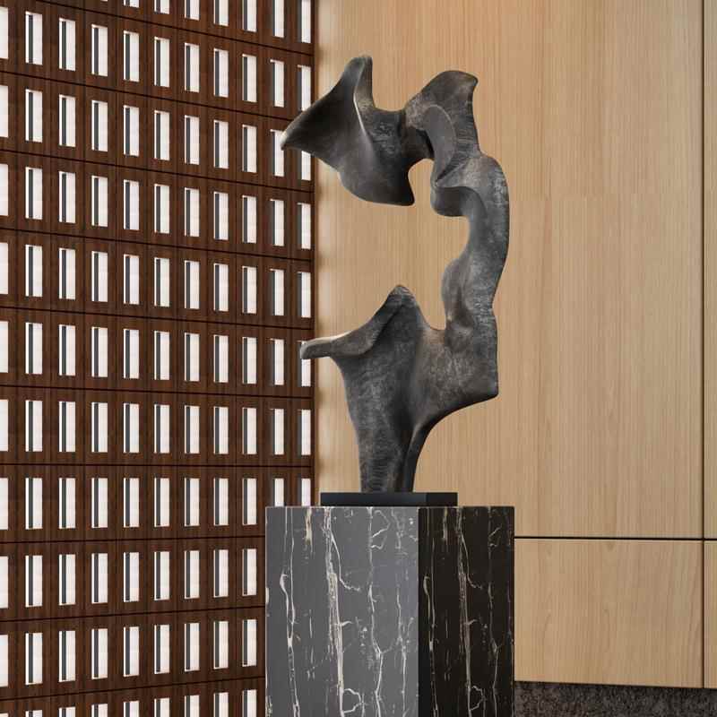 酒DCC大堂太湖石店雕塑空间园林造艺景观摆件创装置术品落地假山