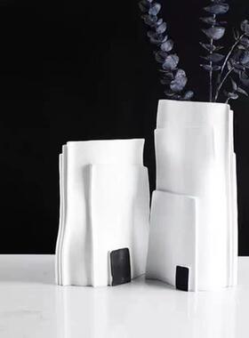 现轻树奢几何1123脂插花花器件客厅餐摆厅电代视柜样板房家居装饰