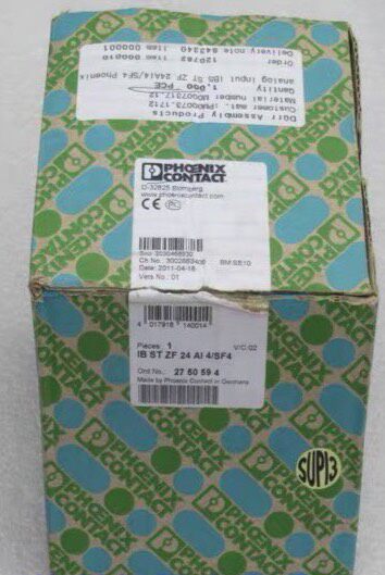 菲尼克斯IB ST ZF 24 AI 4/SF4 模块 27