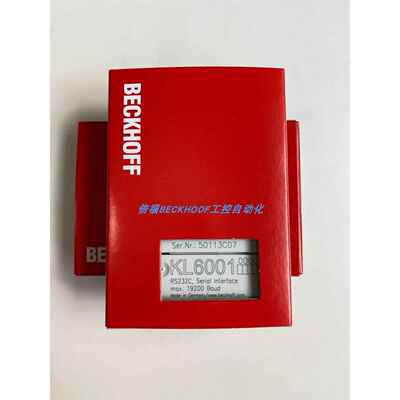 EL6001 KL6021 KL6001 KL6001-0020倍福BECKHOFF模块现货正品