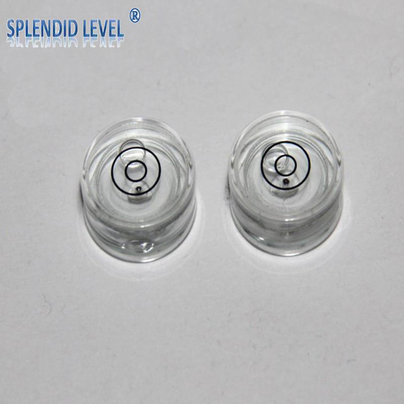 经纬仪圆水准泡玻璃水准仪高精度水准气泡圆形水平尺水泡水平珠