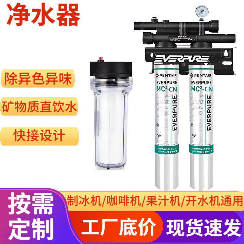 商用净水器直饮家用净化水过滤器爱惠浦7FC-S-CN双联适用咖啡机