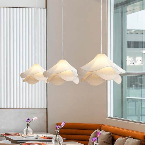 西餐厅吊灯北欧酒店宴会厅餐饮饭店大厅餐桌咖啡店收银柜台吧台灯