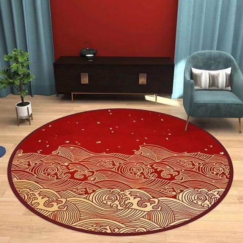 抓周用品地毯道具布置一周岁礼物生日抓阄垫子套装女男宝捉周地垫