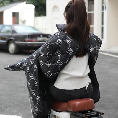 电动车挡风保暖护肩电动车挡风被