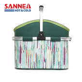 加厚保冷冰包 户外手提饭盒便当包 三能新款 大容量保温野餐篮