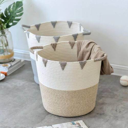 Laundry Basket Bag Folding Storage Basket 收纳置物篮脏衣篓
