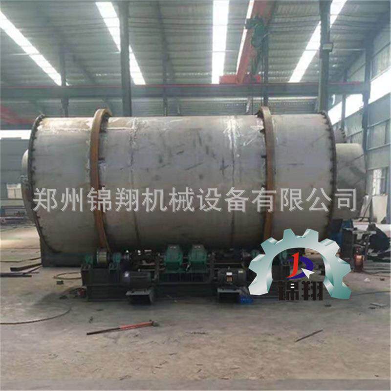 工业烘干设备三回程滚筒烘干器黄沙河沙矿渣沙子干燥机器