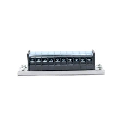 TD-1510导轨式接线端子板排10位10P/15A电线接线盒并线压接连接器