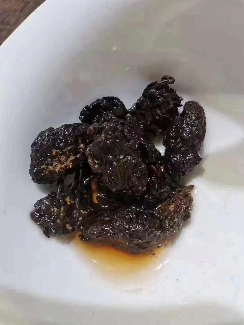 2008年老茶頭糯香花香普洱熟茶500克/袋 普洱茶 BUASHOP普洱老茶