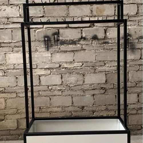 新款黑色圆桶带轴承皮带货架，各类皮具展架腰带