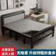 简易床家用办公室午睡板床陪护单人双人床成人铁床加厚折叠床午休
