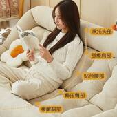 人类1窝两折懒人沙发可躺可睡叠卧室狗沙发床用双by