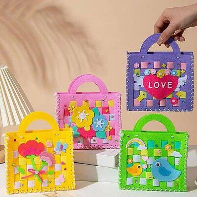 Kids Sewing Bag Kit Learn To Sew Bag And Purse Projects