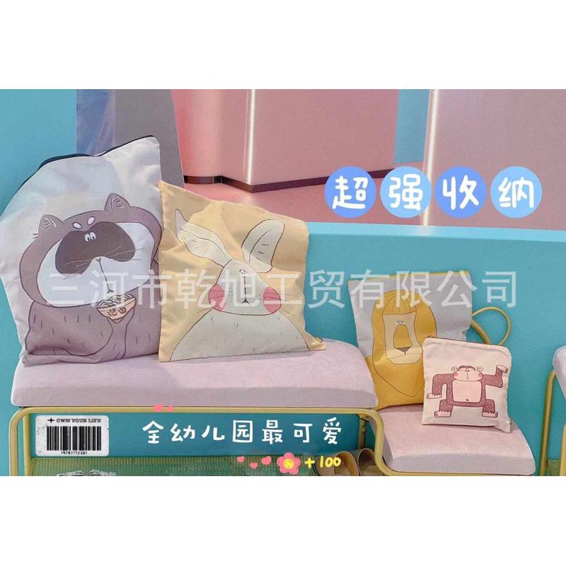 衣服袋 ，收纳套装袋包动物园拉链收纳脏ndht防水 衣包、