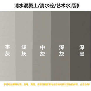 生产厂家 工业侘寂风格 仿清水混凝土水泥漆 清水砼毛坯房艺术涂料