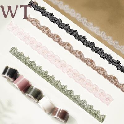 WT原创胶带 巴洛克蕾丝物语 异形模切PET胶带花边手账胶带清新INS
