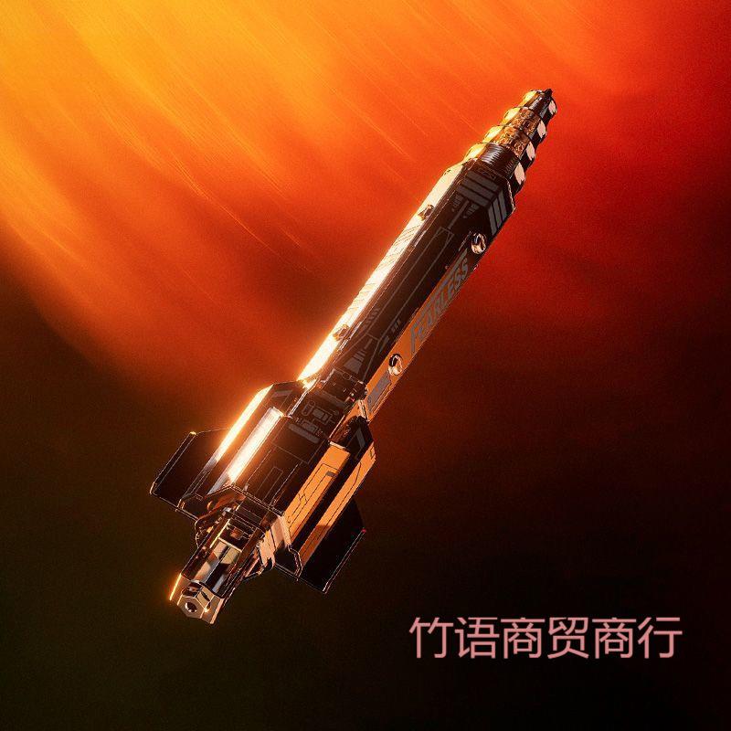 逗万航天星舰机械拼装笔摆件磁吸悬浮金属中性圆珠笔儿童节日