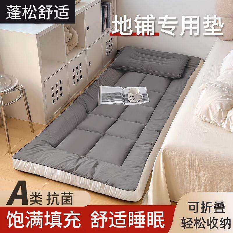 地垫睡垫榻榻米地铺睡垫床垫软垫家用卧室出租房可折叠不易塌陷