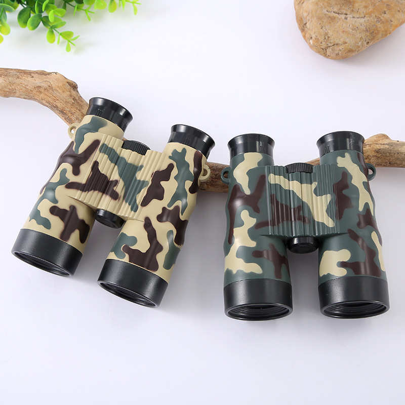 儿童玩具望远镜12X38双筒彩色 混色户外 野营儿童望远镜 厂家批发