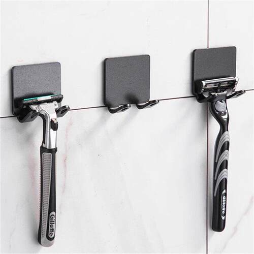 No-Punch Razor Holder Adhesive Razor Storage Hook剃胡刀黏钩