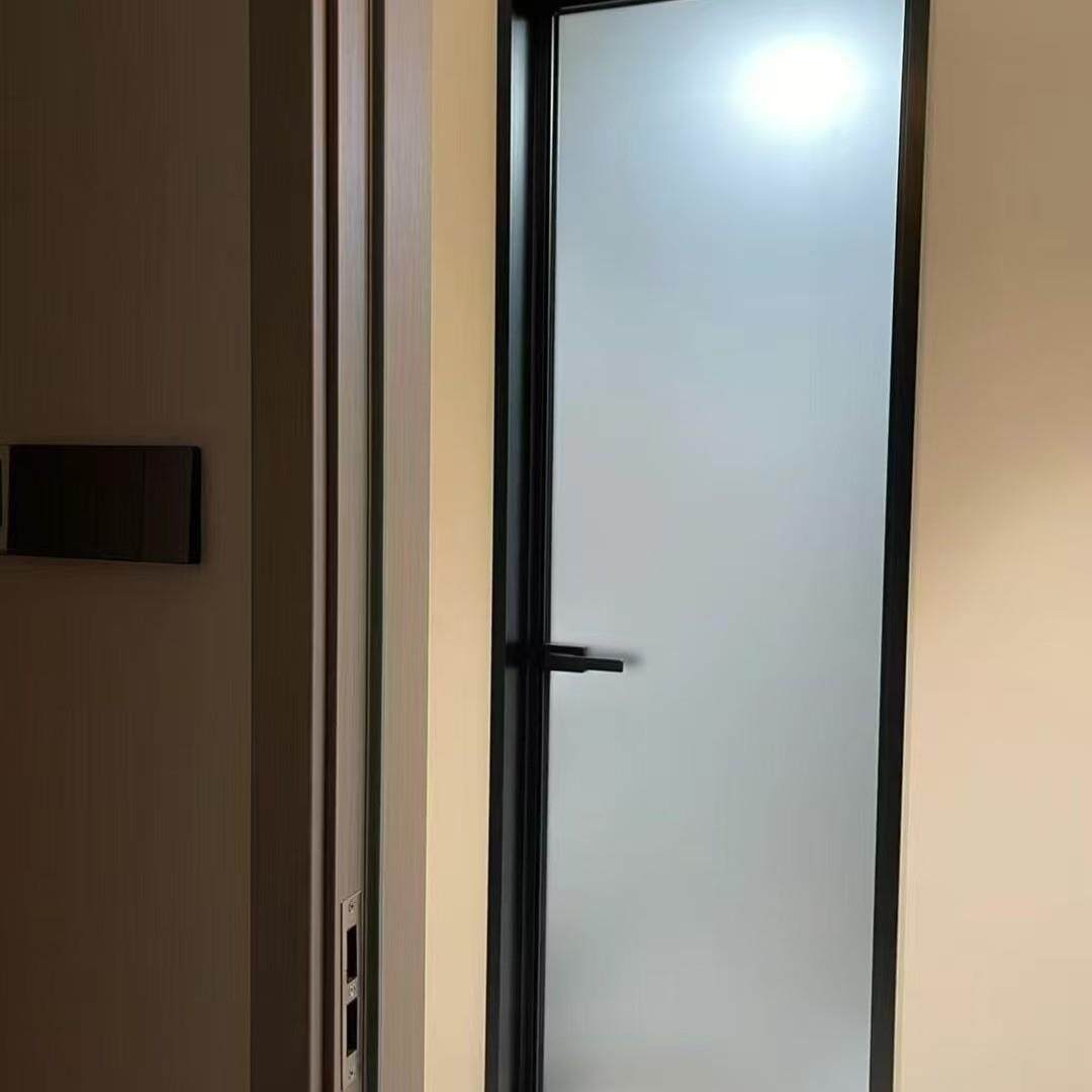 苏州极窄折叠门北欧风极简窄边折叠门厨房客厅卫生间无轨折叠门