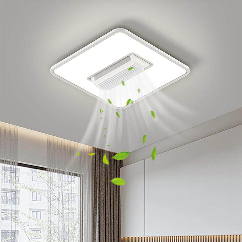 无风扇灯客厅卧室离餐厅智能线语无品牌/言LED吸顶叶现代灯简约套